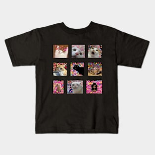 cute cat memes Kids T-Shirt